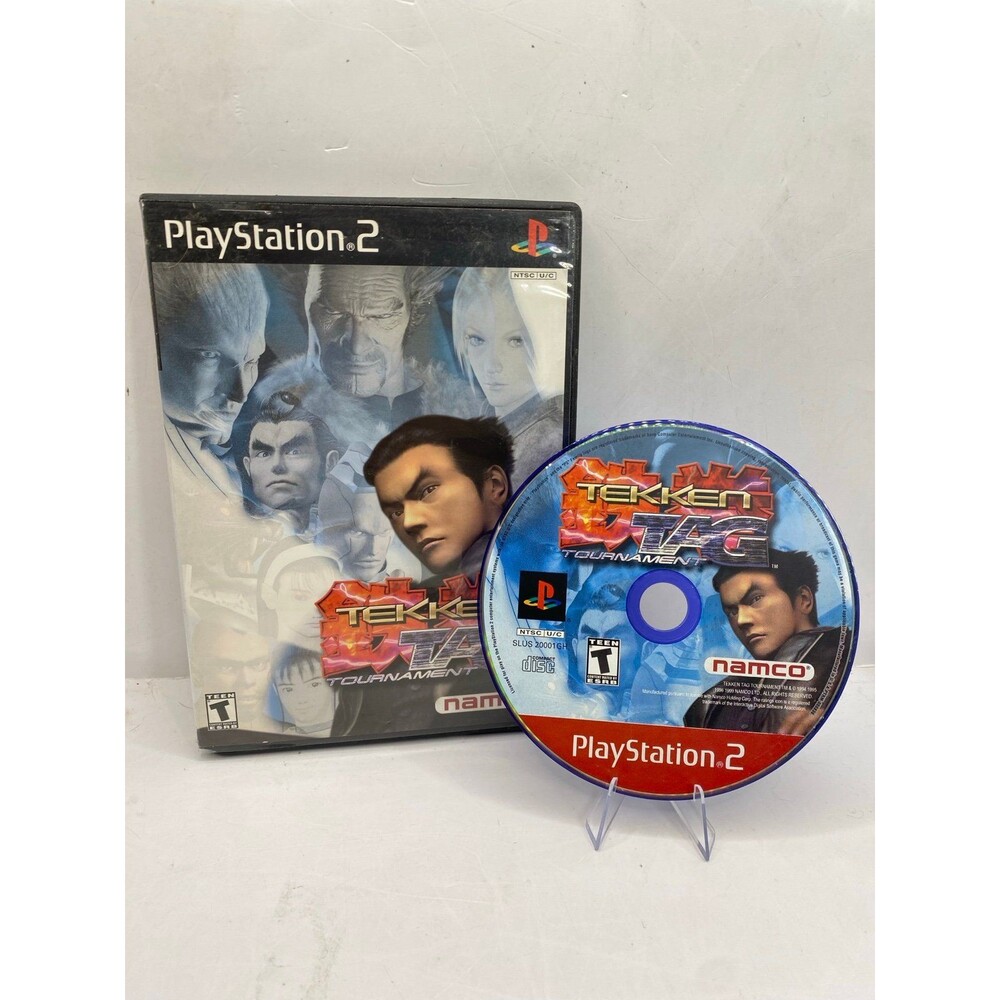 Tekken Tag Tournament (Sony PlayStation 2, 2002) PS2 clean disk no manual